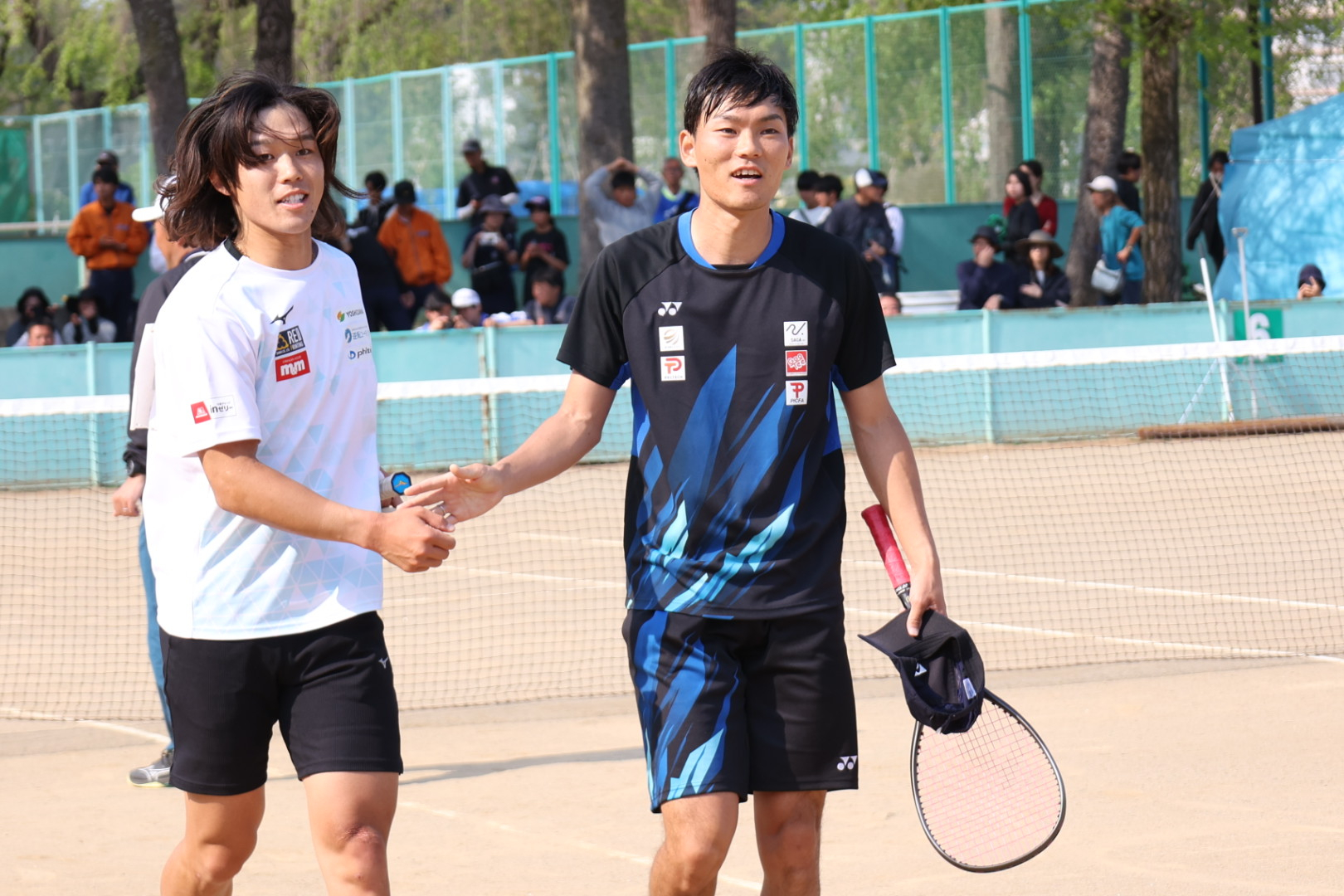 上岡選手、丸山選手ペア